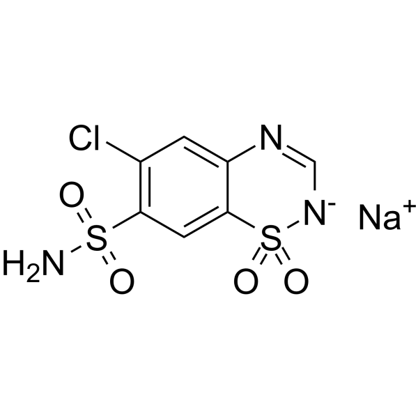 Chlorothiazide sodium 7085-44-1